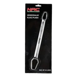 Klucz płaski NAC-SP-M-LOCK, wielofunkcyjny, stal