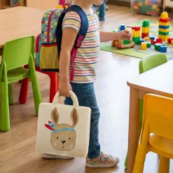 Koc poduszka Domarex Mooky, 2 w 1, beżowy