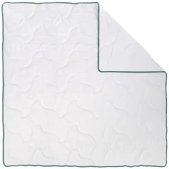 Kołdra 200 x 200 cm Aloe Vera, biała