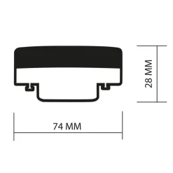 Komplet 6 żarówek Sanico Goldlux, GX53, 10 W, 3000K, barwa ciepła