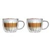 Komplet 2 filiżanek termicznych Vialli Design Tulip, 250 ml, z podwójną ścianką