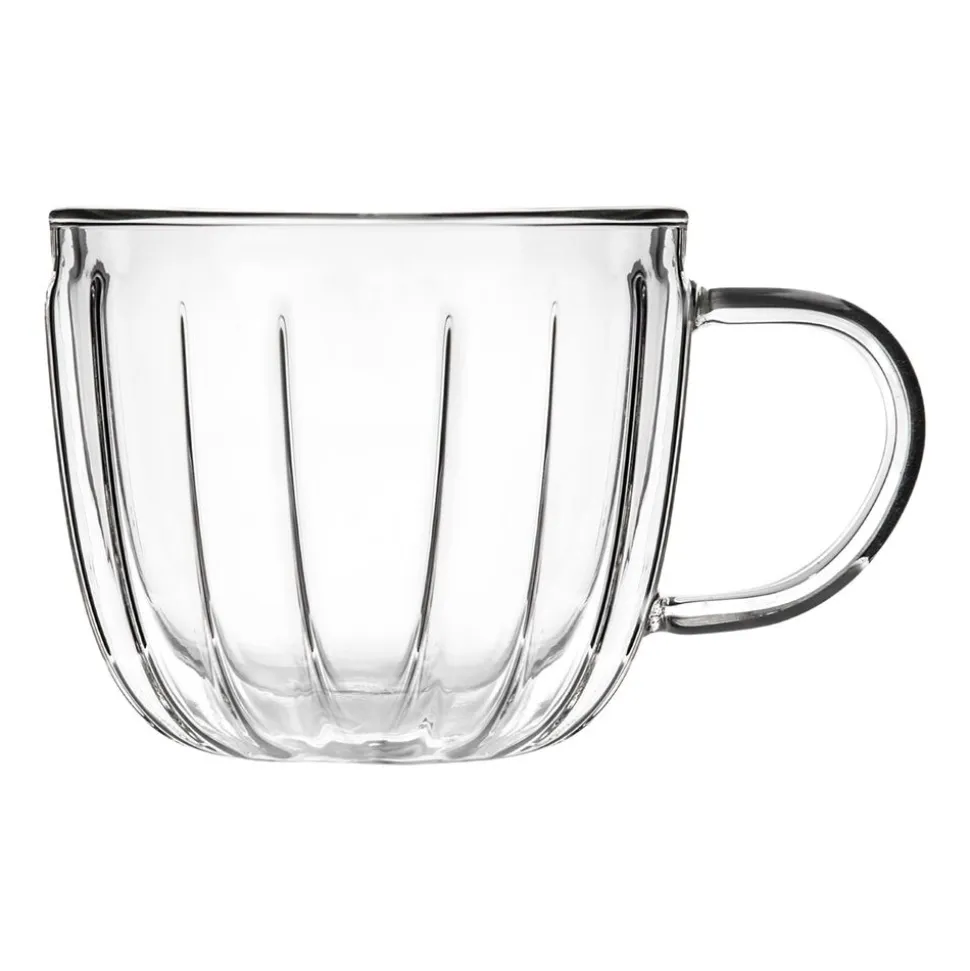 Komplet 2 filiżanek termicznych Vialli Design Tulip, 250 ml, z podwójną ścianką