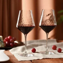 Komplet 6 kieliszków Krosno Avant-Garde Lumi, do wina czerwonego, 550 ml