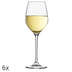 Komplet 6 kieliszków KROSNO SPLENDOUR, 200 ml, do wina białego