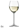 Komplet 6 kieliszków KROSNO VENEZIA, 250 ml, do wina białego