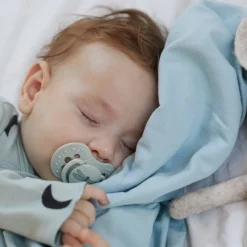 Komplet 2 smoczków dynamicznych Botanic Boy, 0-3m