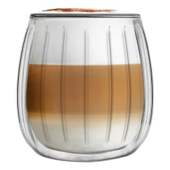Komplet 2 szklanek termicznych Vialli Design Tulip, 250 ml, z podwójną ścianką