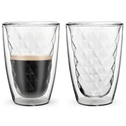 Komplet 2 szklanek termicznych EXCLUSIVE, Diament D, 250 ml