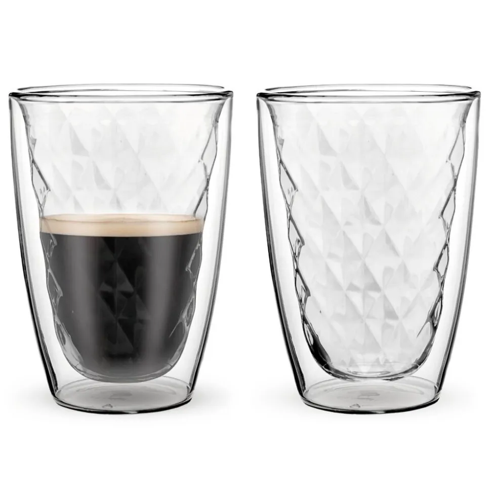 Komplet 2 szklanek termicznych EXCLUSIVE, Diament D, 250 ml