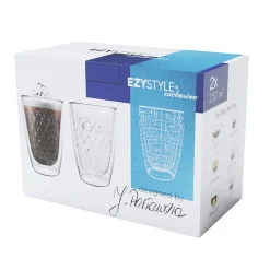 Komplet 2 szklanek termicznych EXCLUSIVE, Diament D, 250 ml