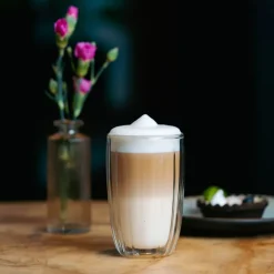 Komplet 2 szklanek termicznych Vialli Design Tulip, 350 ml, z podwójną ścianką