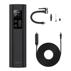Kompresor samochodowy Baseus BS-CG003, 12 V, 4 końcówki