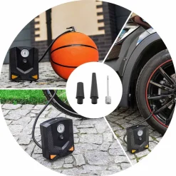 Kompresor samochodowy Tracer RES-03ML, 12 V, 3 końcówki