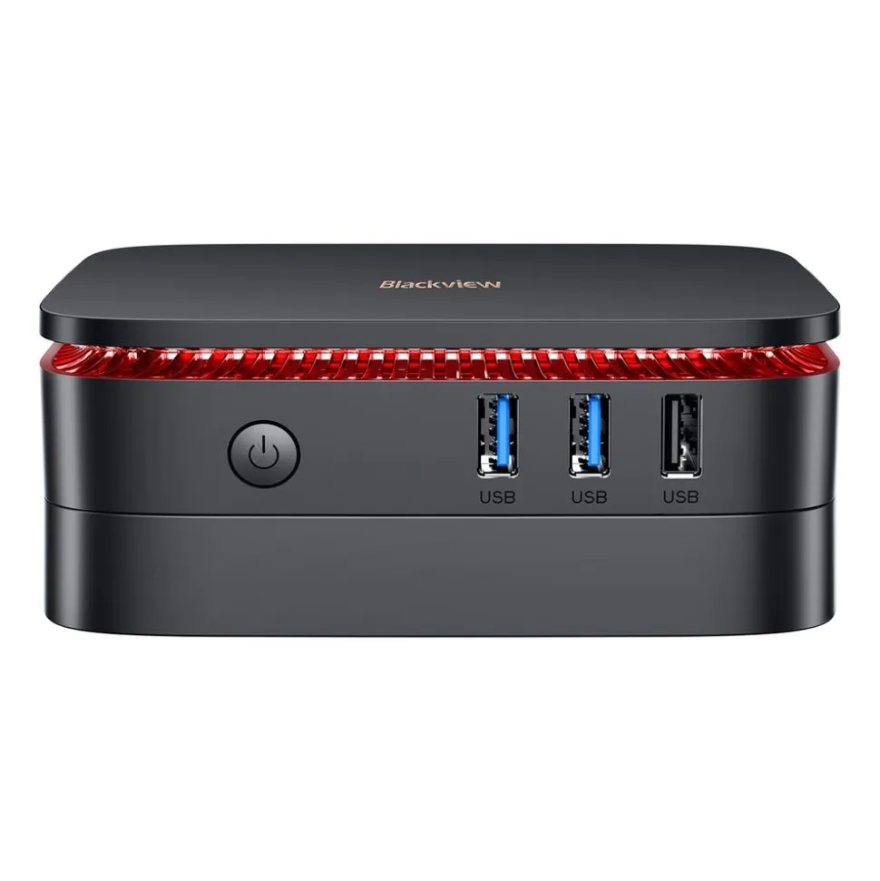 Komputer mini PC Blackview MP60 16/512 GB, czarny, Windows 11 PL