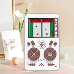 Konsola z powerbankiem YLW Gaminja, 2 w 1, biała
