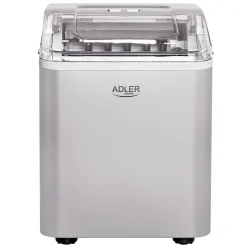 Kostkarka do lodu Adler AD 8086, 12 kg/24 h, srebrna
