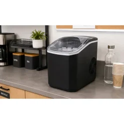 Kostkarka do lodu Extralink SmartLife Cube Ice ProX, 100 W, 1,3 l, 12 kg/24 h, czarna