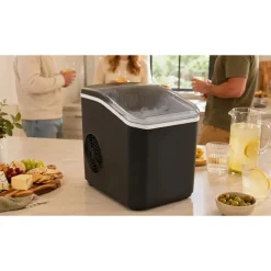 Kostkarka do lodu Extralink SmartLife Cube Ice ProX, 100 W, 1,3 l, 12 kg/24 h, czarna