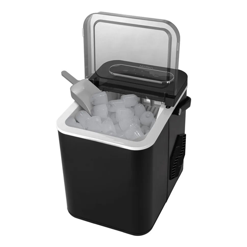 Kostkarka do lodu Hoffen, 170 W, 1,4 l, czarna