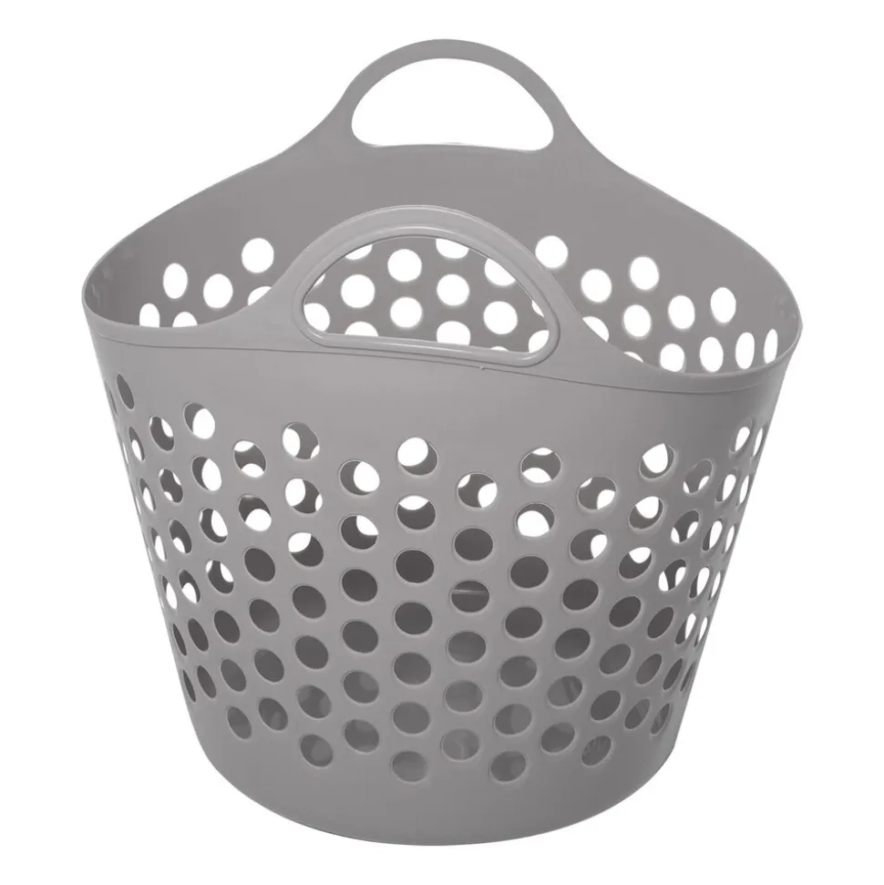 Kosz na pranie Casa Si Flexi S, 30 l, szary