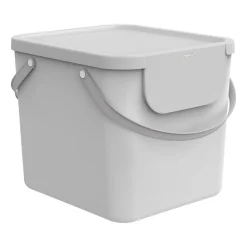 Kosz na pranie i pieluchy Rotho Kayo, 40 l, biały