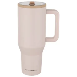 Kubek termiczny Florina Power, nierdzewny, 1,1 l, beżowy