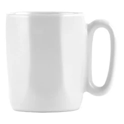Kubki ceramiczne do espresso Vialli Design Fuori, 80 ml, 2 sztuki, białe