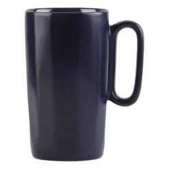 Kubki ceramiczne z uchem Vialli Design Fuori, 330 ml, 2 sztuki, granatowe