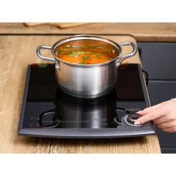 Kuchenka indukcyjna MPM MKE-16, 1800 W, 1 pole grzejne