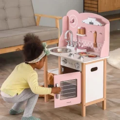 Kuchnia Viga Toys PolarB, z akcesoriami, drewniana