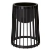 Kwietnik Form Platic Standy, z wkładem doniczkowym 24 cm, czarny