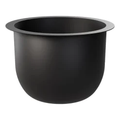 Kwietnik Form Platic Standy, z wkładem doniczkowym 24 cm, czarny