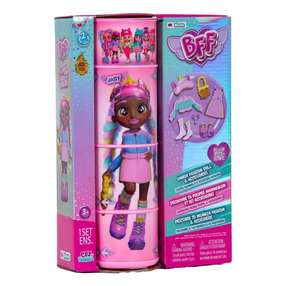 Lalka Cry Babies BFF, Jassy seria 2, z akcesoriami
