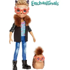 Lalka Hixby Hedgehog Enchantimals, ze zwierzątkiem