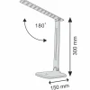 Lampa biurkowa Sanico Goldlux Jowi LED, 4000K, czarna