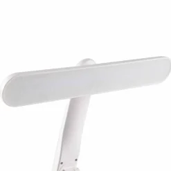 Lampa biurkowa Sanico Goldlux Bari LED, 4000K, z przybornikiem i podstawką na telefon, biała