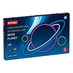 Lampa dekoracyjna LED ActiveJet Neon Planet