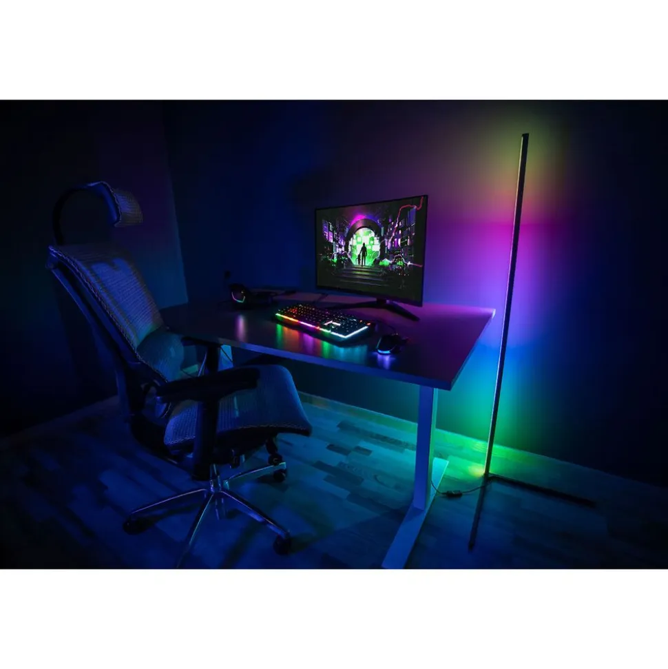 Lampa narożna RGB Tracer Ambience Smart Corner, z pilotem