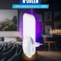 Lampa owadobójcza do kontaktu Noveen IKN905, na lep