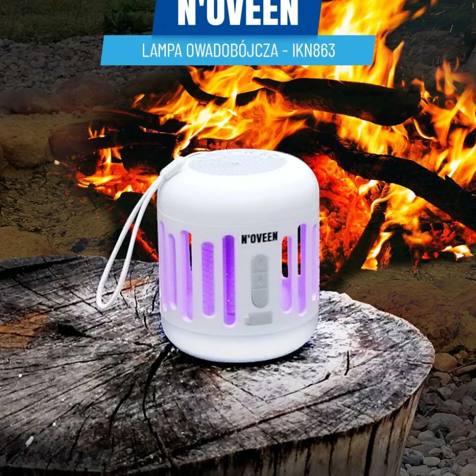 Lampa owadobójcza Noveen IKN863, 40 m2, LED, Bluetooth