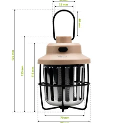 Lampa owadobójcza Vayox VA0336, 800 V, akumulatorowa