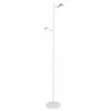 Lampa podłogowa LED Sanico Goldlux Rawi, 3000K, biała