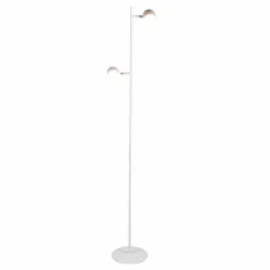 Lampa podłogowa LED Sanico Goldlux Rawi, 3000K, biała