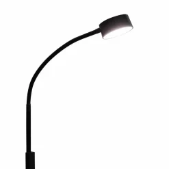 Lampa podłogowa LED Sanico Goldlux Bruno, 3000-6500K, czarna