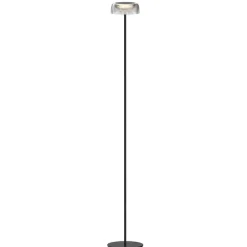 Lampa podłogowa LED Sanico Goldlux Tryoplis, USB-C, czarna