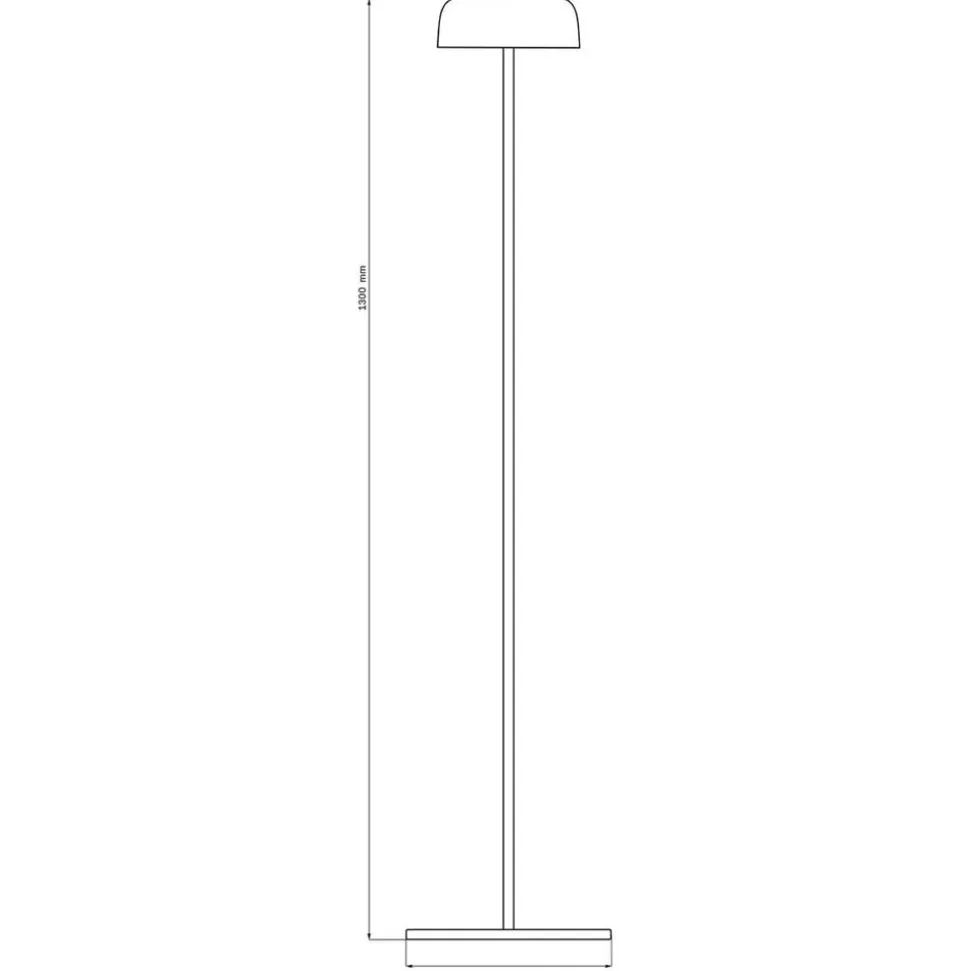 Lampa podłogowa LED Sanico Goldlux Tryoplis, USB-C, czarna