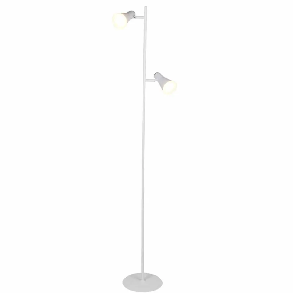 Lampa podłogowa LED Sanico Goldlux Berg, 3000K, biała