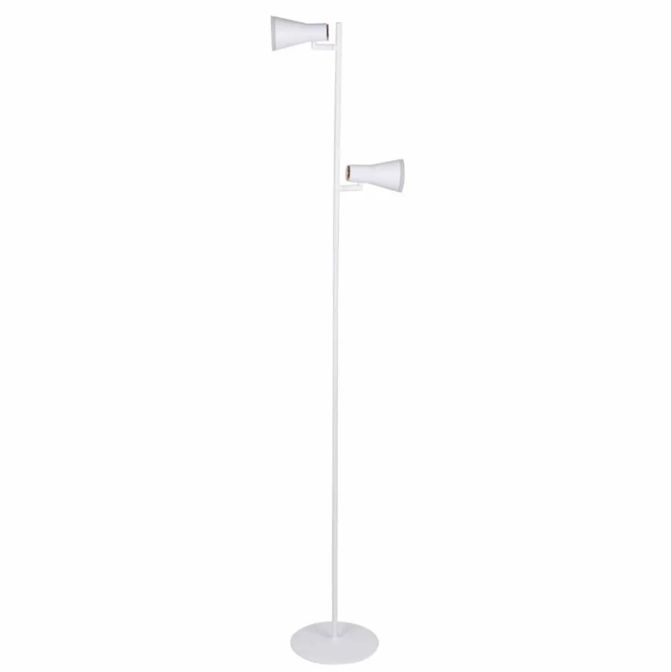 Lampa podłogowa LED Sanico Goldlux Berg, 3000K, biała
