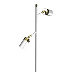 Lampa podłogowa Milagro Joker 2 x GU10, biało-złota