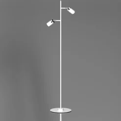 Lampa podłogowa Milagro Joker 2 x GU10, biała chrom